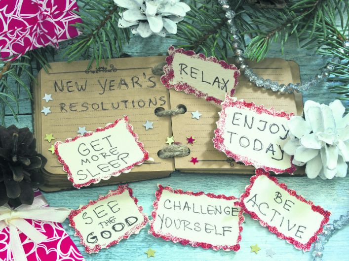 Be realistic with your resolutions Image