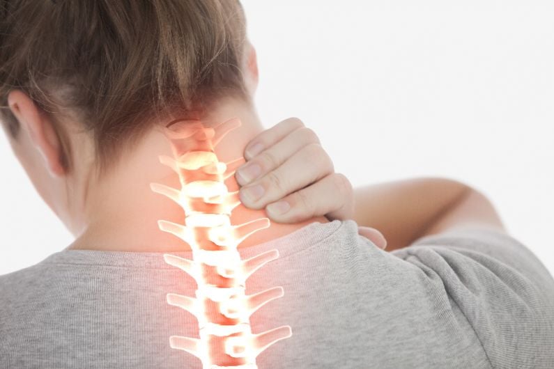 Light exercise can help alleviate neck pain Image