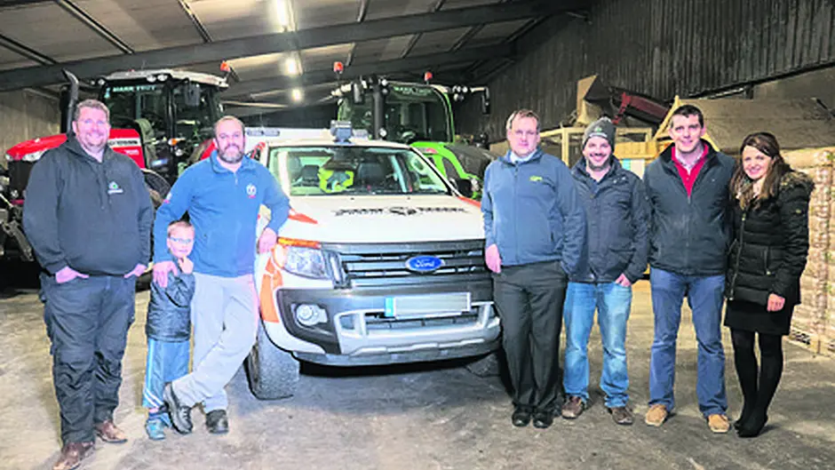 Swapping tractors for karts in Rapid Response charity event Image