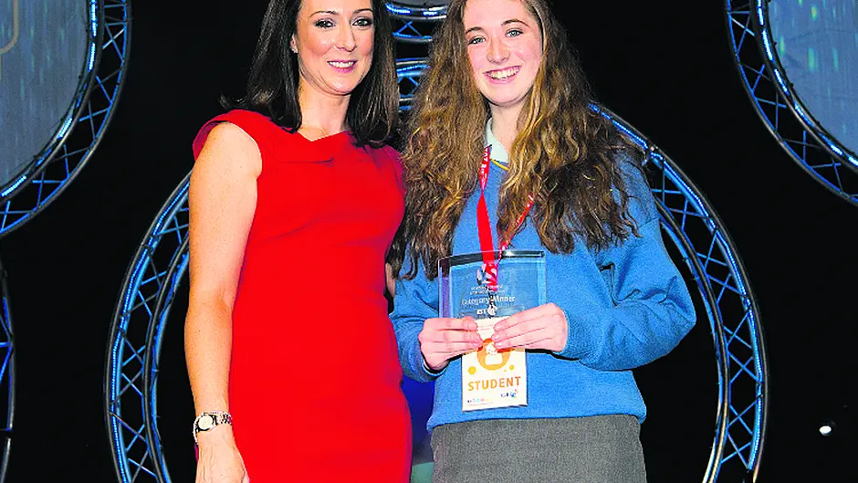 Kinsale student wins on the double at BT awards Image