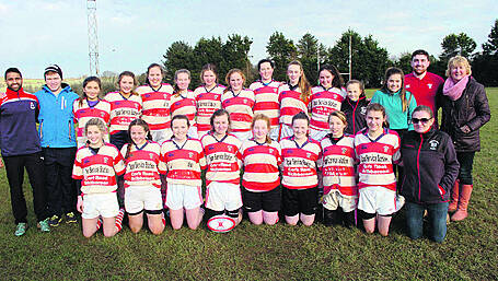 Skibb girl power gets results with first ever ladies rugby team in the town Image