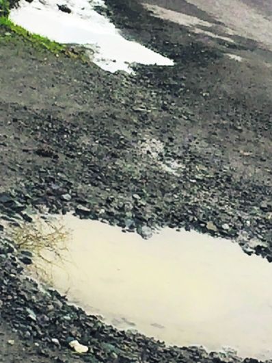 Irish Water gets the blame for delay in fixing damaged roads Image