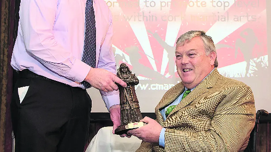 Top ref Stephenson honoured for contribution to kickboxing Image