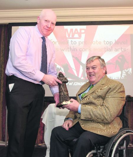 Top ref Stephenson honoured for contribution to kickboxing Image