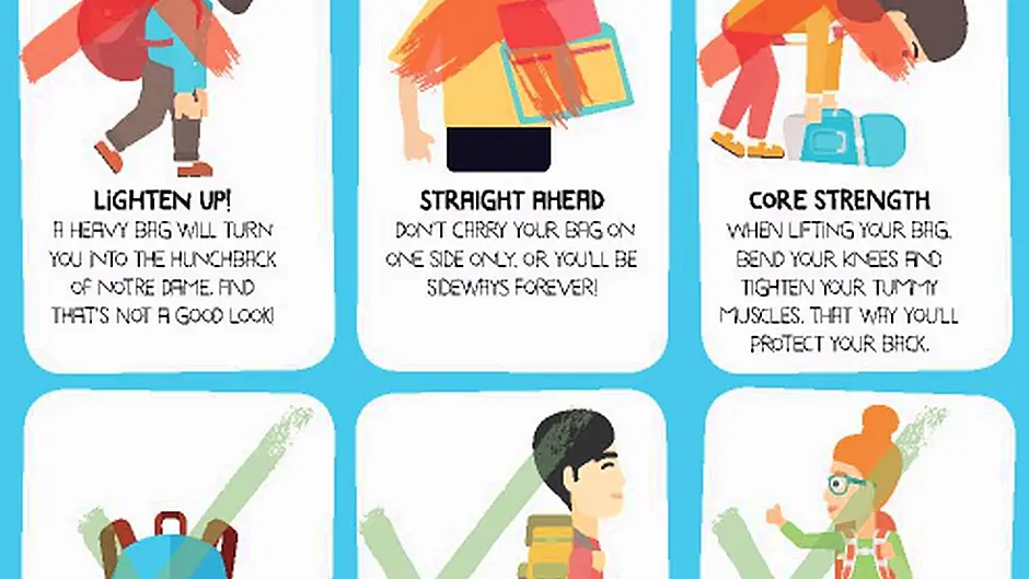 Time to break the back of the heavy schoolbag debate Image