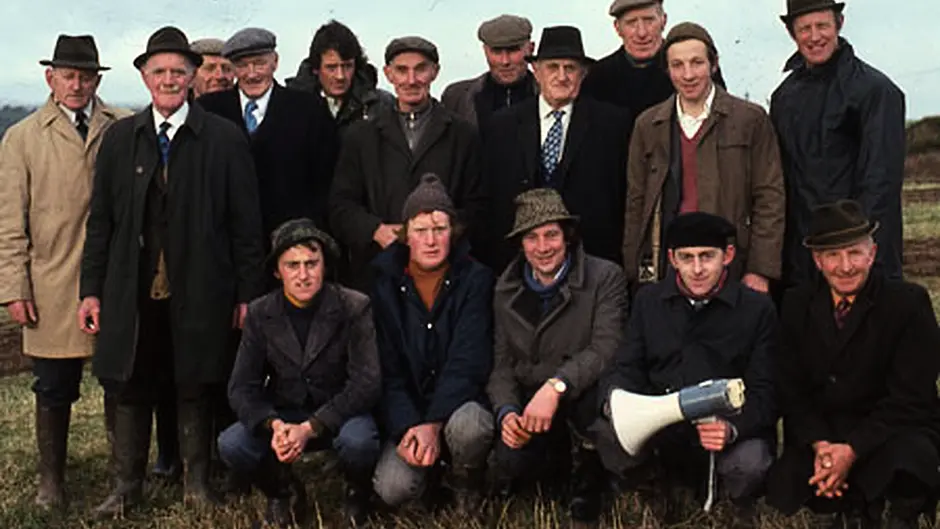 Ploughmen of 40 years ago Image