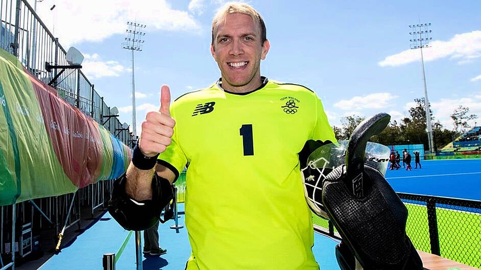 David Harte named best hockey goalkeeper in the world for second year in a row Image