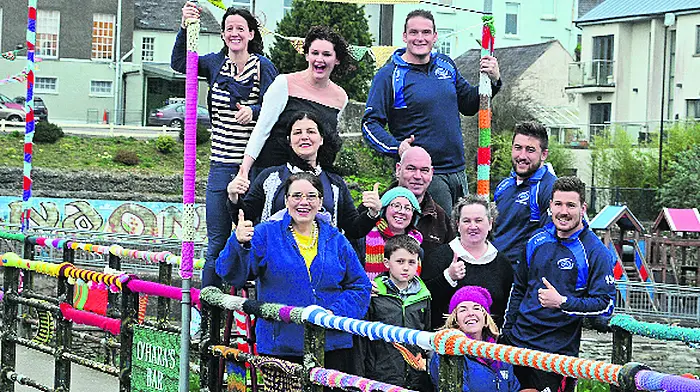 Bandon's rugby lads are hooked on bridge props Image