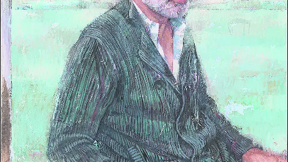Graham's portrait painted by his cousin Image