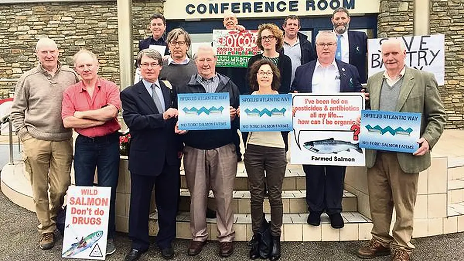 Both sides hopeful of positive outcome to appeal on Bantry Bay salmon farm plan Image