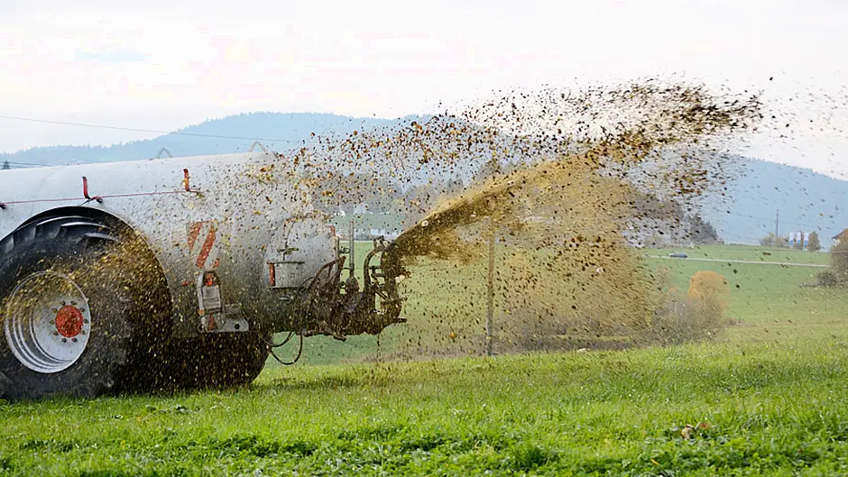 Collins is seeking more time for slurry spreading Image