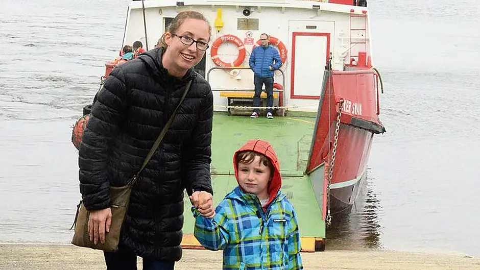 Call for Dept to provide a chaperone for children using ferry for school Image