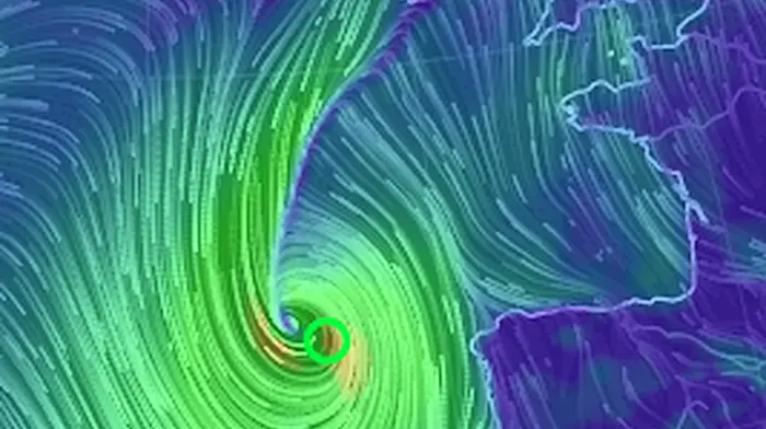 Schools directed to close as Storm Ophelia due to hit south west coast after 6am Image