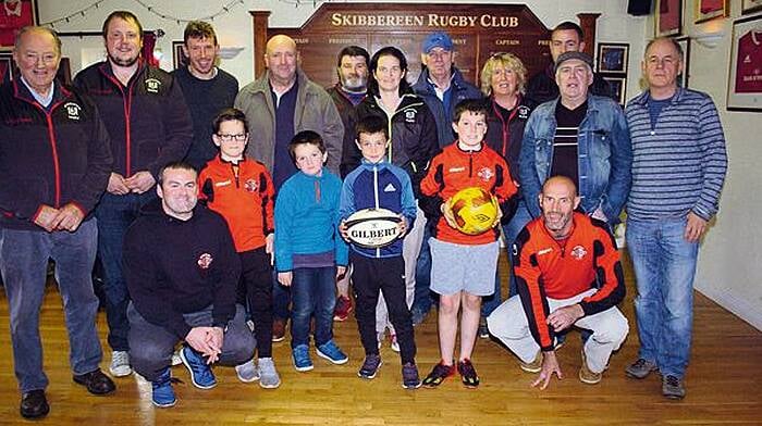 Skibb rugby and soccer clubs link up for race night Image