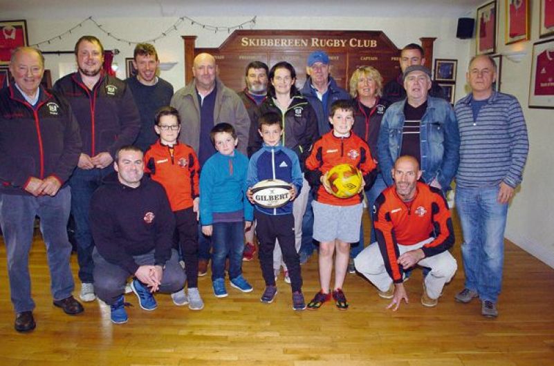Skibb rugby and soccer clubs link up for race night Image