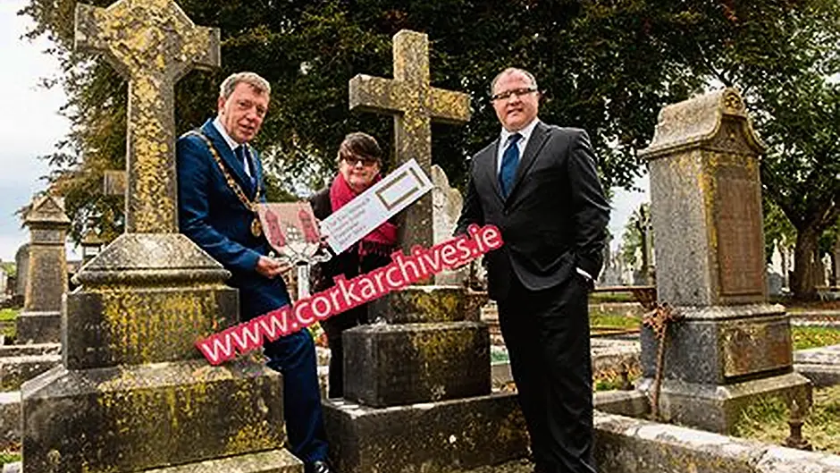 Burials register can now be searched online Image