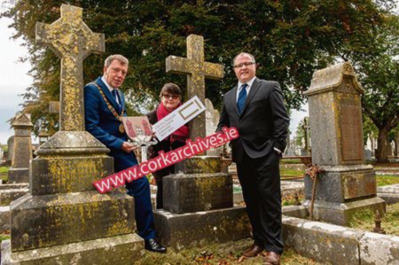 Burials register can now be searched online Image