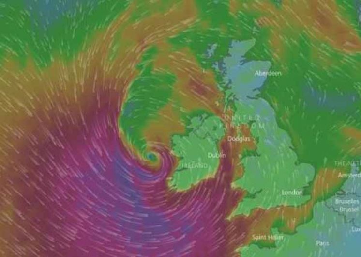 UPDATE: Status Orange wind and Yellow rainfall warnings for West Cork Image