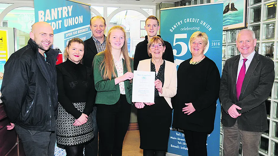Bantry CU scholarship for Alison Image