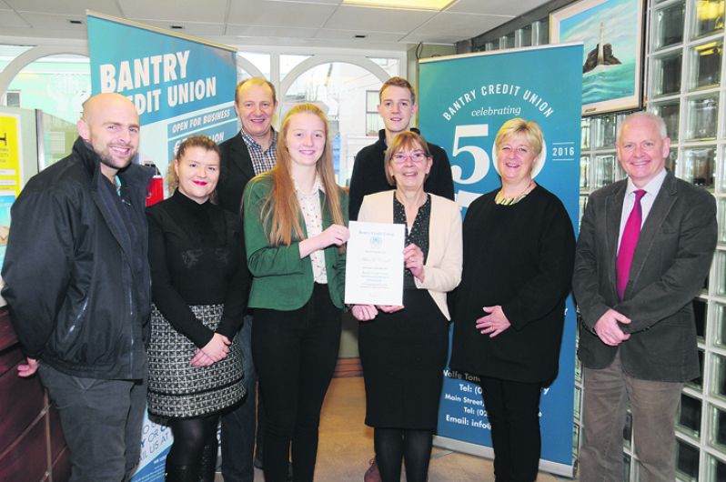Bantry CU scholarship for Alison Image