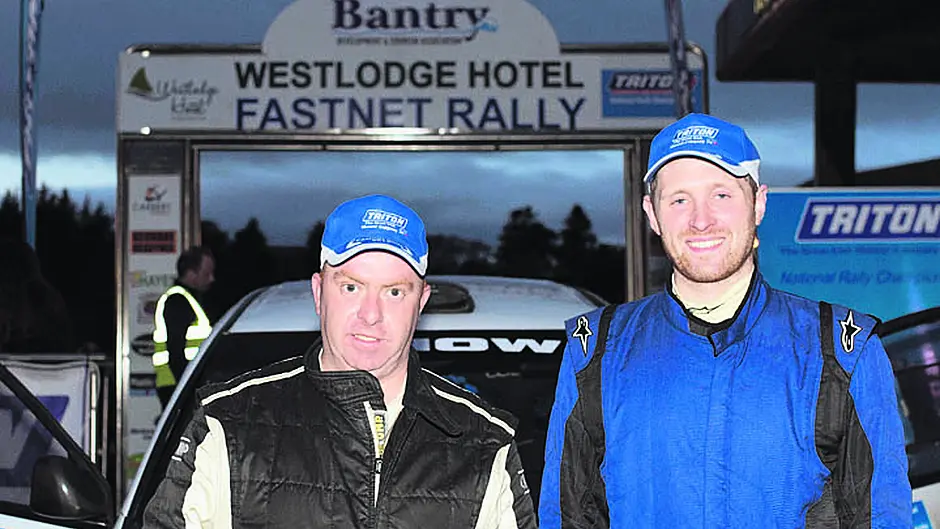 McSweeney is top local driver in Fastnet Rally Image