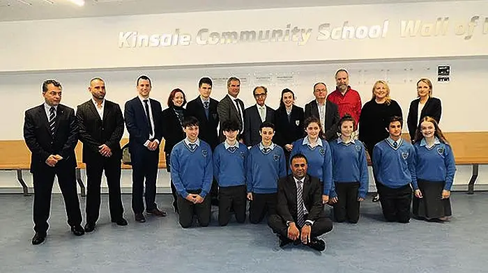 Kinsale students hear about the plight of the Palestinian people Image