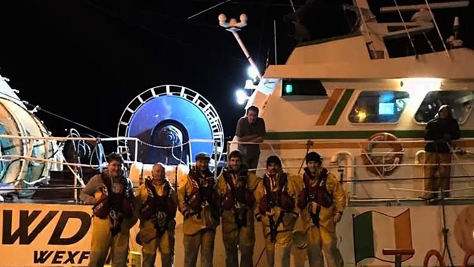 Courtmacsherry lifeboat assists large fishing vessel in difficulties Image