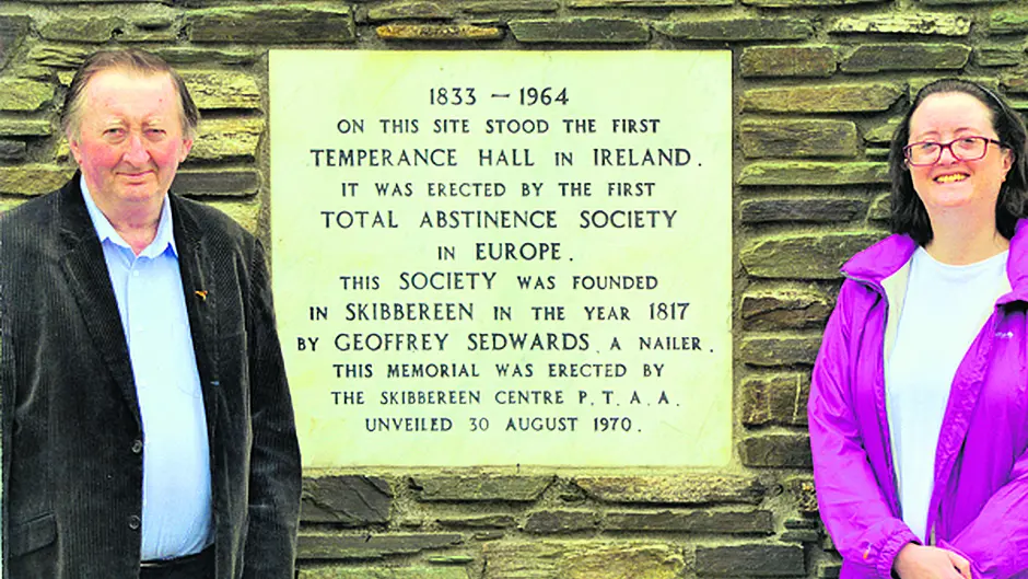 Skibbereen Temperance movement was first abstinence body in Europe Image