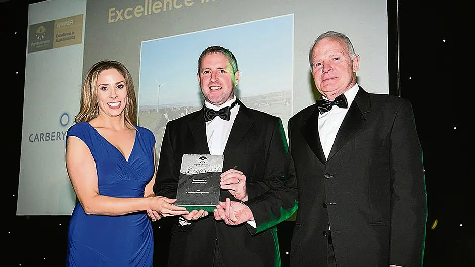 Carbery wins in three categories  at Agribusiness Awards 2017 Image