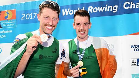 World lightweight rowing champions Mark and Shane confirm switch to heavyweight Image