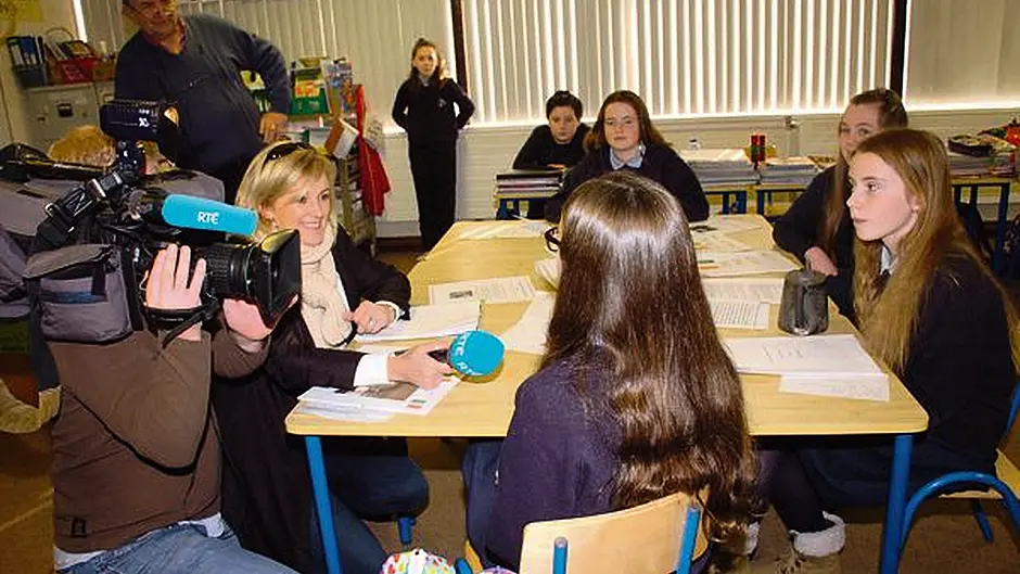 TV appeareance for Leap NS pupils Image
