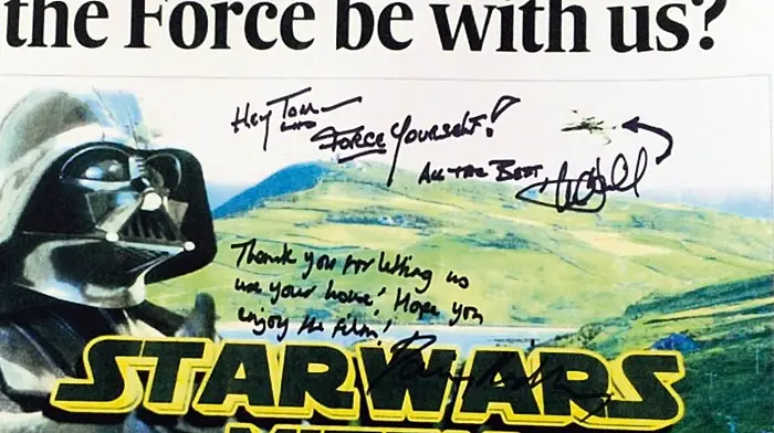 Brothers to attend special screening of Star Wars in Bantry today Image