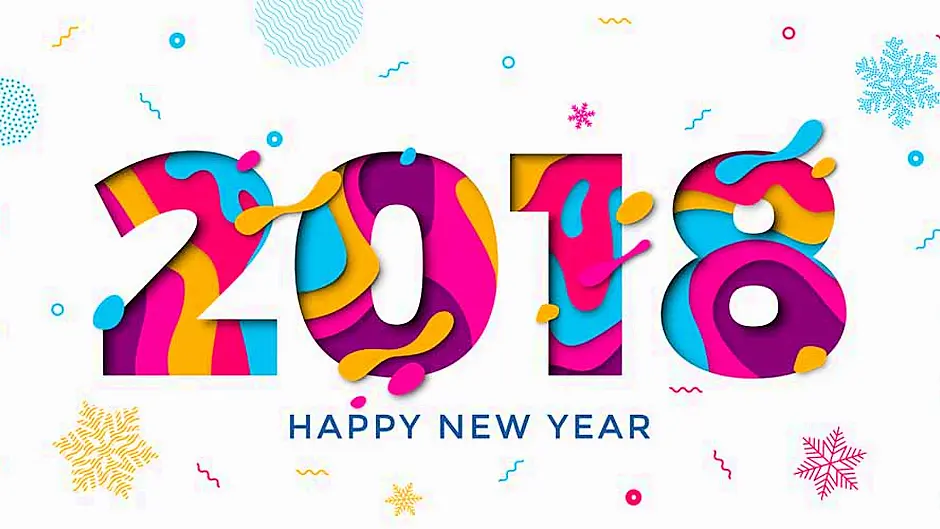 All the very best for 2018 Image