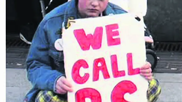Student Saoi marches in solidarity with survivors of Florida shooting Image