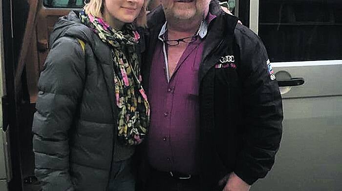 Saoirse and her mum chill out in Ballydehob Image