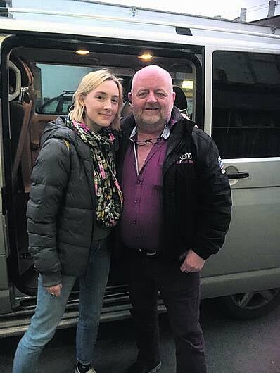 Saoirse and her mum chill out in Ballydehob Image