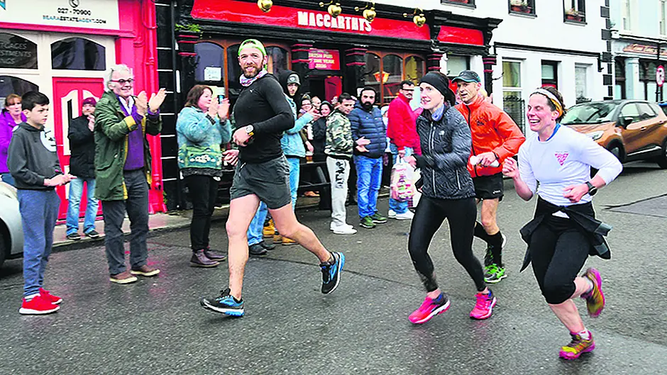 Beara welcome for liver donor man after 1,000km run from Co Antrim Image