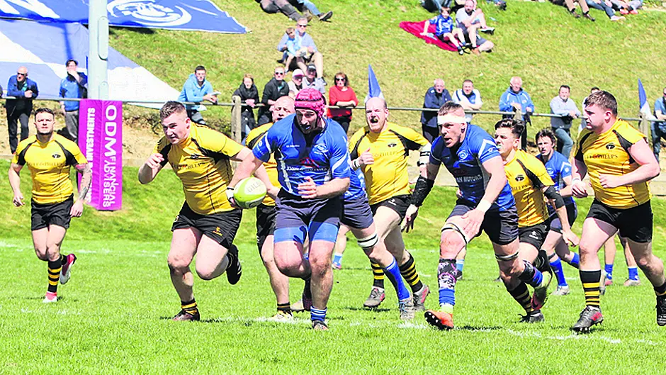 Bandon promotion hopes kept alive with eight-try haul Image