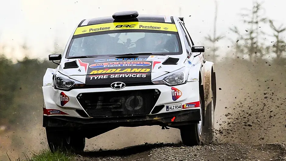 Cronin debuts Hyundai i20 R5 to third place finish Image