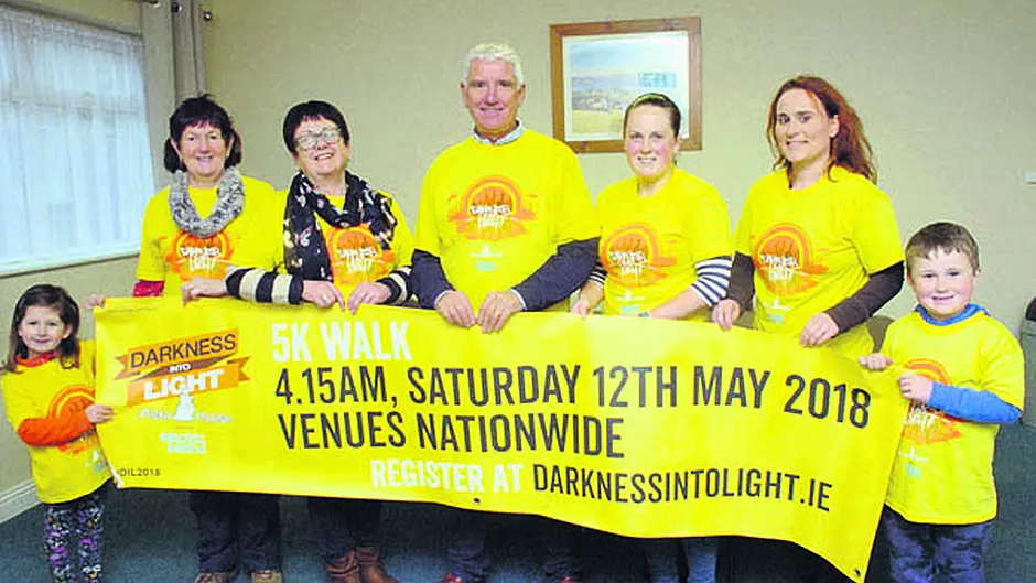 Painting the town yellow for Darkness into Light Image