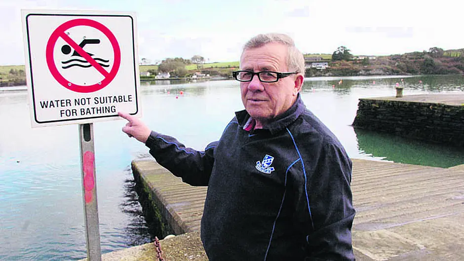 Children were ‘playing on beach beside raw sewage' Image