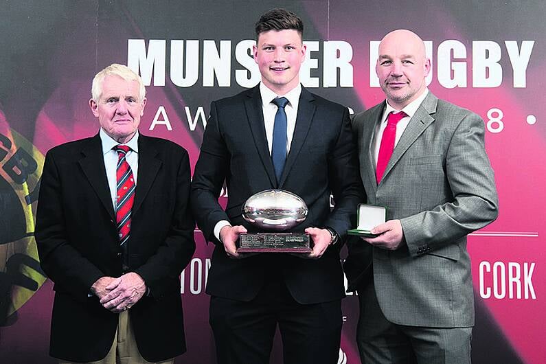 Wycherley wins Munster Rugby Academy award Image