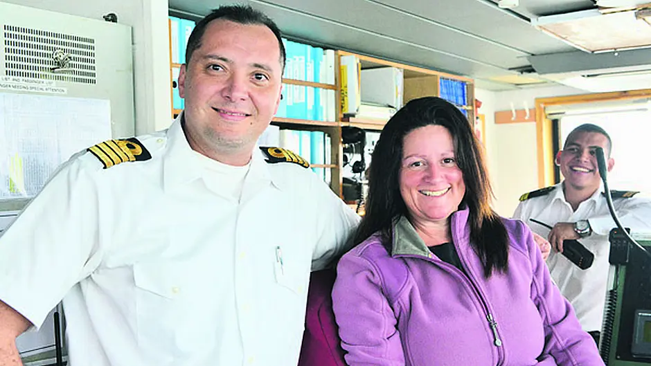 Cape Clear pulls out all the stops for its first ever cruise liner passengers Image