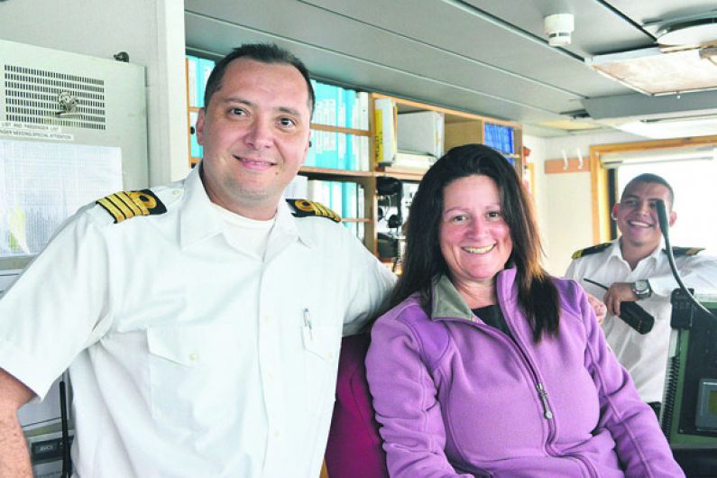 Cape Clear pulls out all the stops for its first ever cruise liner passengers Image