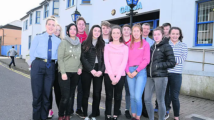 TY students join Bandon gardaí on the busy beat Image