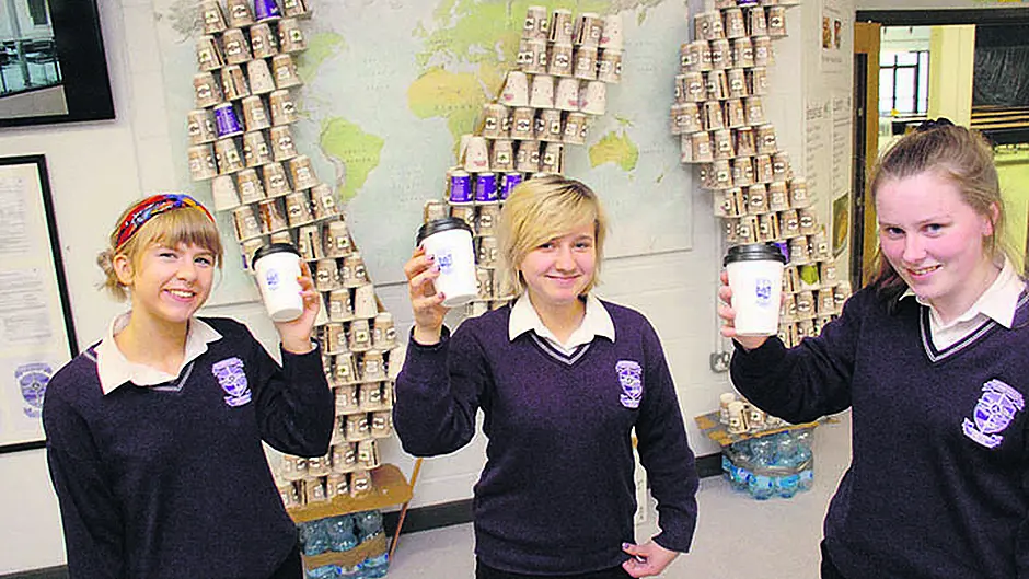It's time to ‘cup' on when it comes to recycling, say Skibbereen students Image