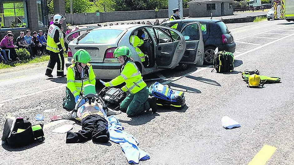 Everyone has a role to play in road safety, students are told Image