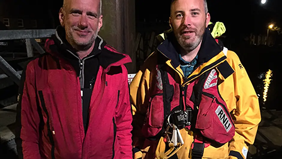 BREAKING: Courtmacsherry lifeboat crew rescues sailor in stricken yacht Image