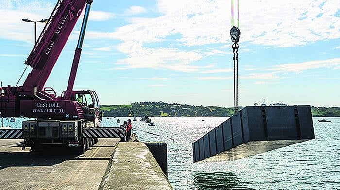 Work starts on Schull's €0.5m pontoon Image