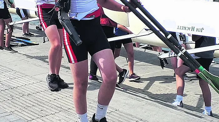 Special moment as Eoghan takes to the water for Skibb Image
